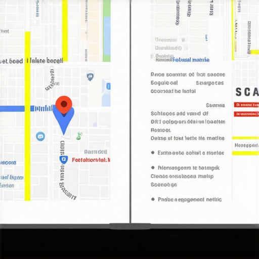 Deciphering Google Maps Algorithm Signals An illustration showing signals, schema, and local engagement in Google Maps algorithms