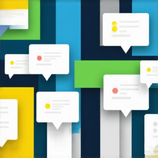 Illustration of local SEO elements like citations, reviews, schema, and content strategy interconnected.