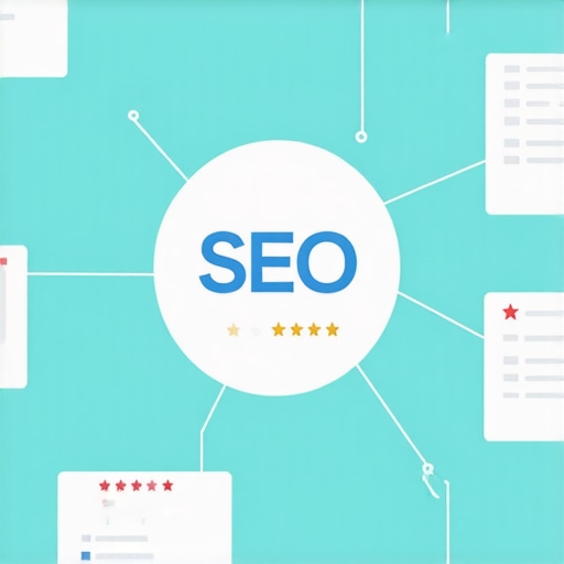 Diagram showing steps to implement Google Maps ranking frameworks