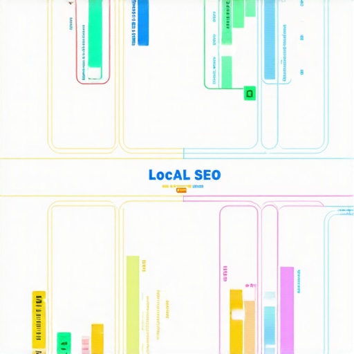 Diagram showing various signals influencing local SEO rankings including reviews, citations, and engagement metrics.