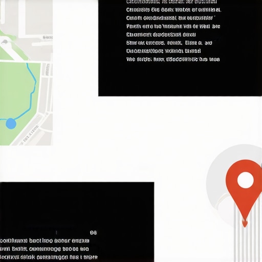 Infographic showing steps for local map pack ranking optimization including GMB profile, citations, content, backlinks, and advanced frameworks.