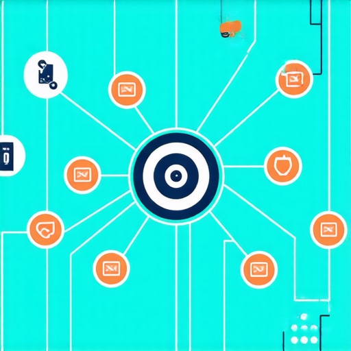 Infographic showing interconnected layers of local SEO and map ranking strategies.