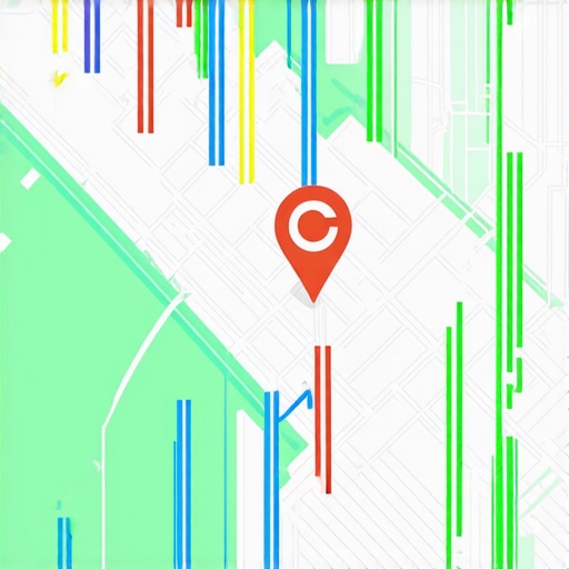Diagram showing the complex interplay of local signals and Google Maps algorithms.