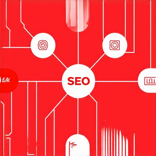 A flowchart showing interconnected components of a local SEO system, including data foundation, map frameworks, citations, engagement, and monitoring.